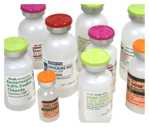 Plastic Vial Liquid Filling